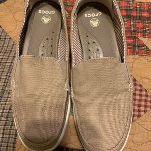 Croc slip ons
